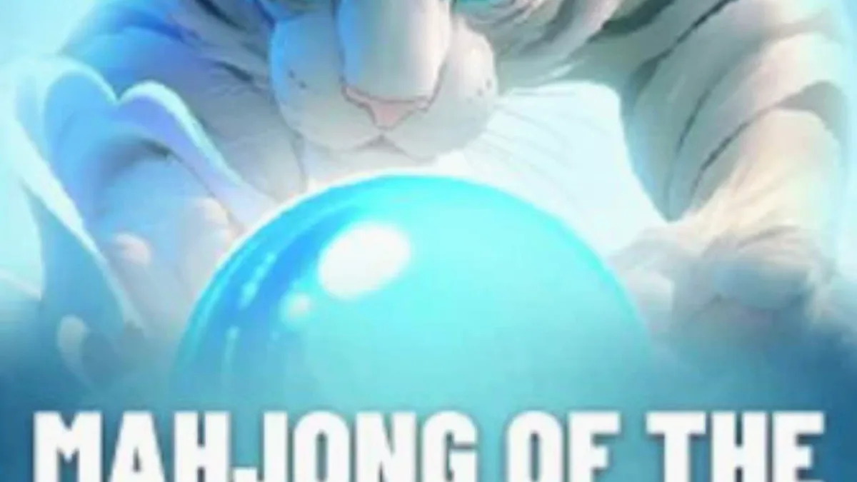 Visual detalhado das peças de Mahjong e do tigre guardião no slot Mahjong of the White Tiger